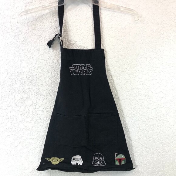 Disney Star Wars Black Youth Apron - Picture 1 of 5